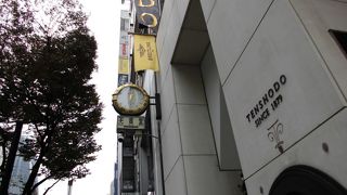 銀座の老舗店舗