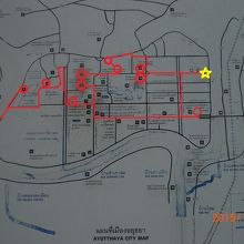 レンタル自転車で、アユタヤ史蹟群を、縦横無尽に踏破しました。