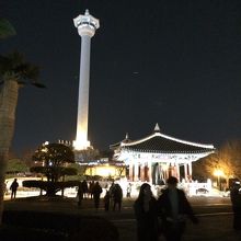 釜山タワー自体も綺麗♪