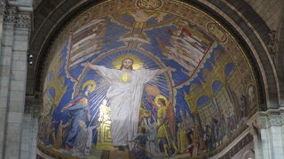 サクレクール寺院のキリスト様のモザイクは、フランスで一番大きい！