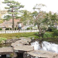 亀の甲羅の橋です