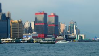 まるでミニチュアの世界？ビクトリア湾