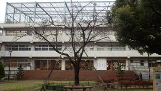 中学校の校舎を利用した文化施設