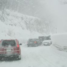 大雪時のアクセス路