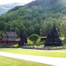 旧教会　鐘楼　新教会