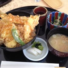 あなごの天丼