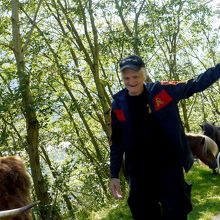 地元のおじさんがおってくれた