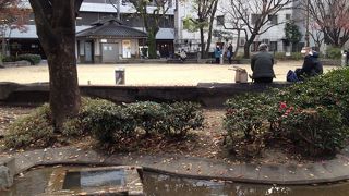 街中の公園です