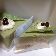 和菓子やさんですがケーキもあります。