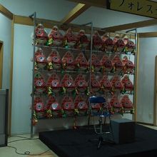 津軽三味線の生演奏スペース