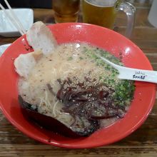 ちゃがらーめん　宮崎ラーメン　750円