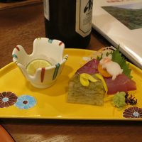 白エビの料理お造りが