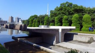 広島平和記念公園　平和の灯