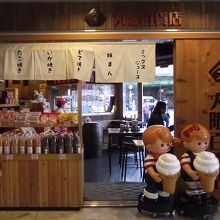 東京交通会館内正面 (左手が大阪百貨店)