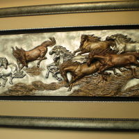 各階の飾り彫刻画です。心を癒してくれます。