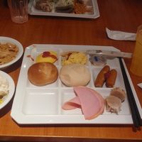 朝食バイキング