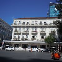 4階の低層ホテルだが、エレベータはある