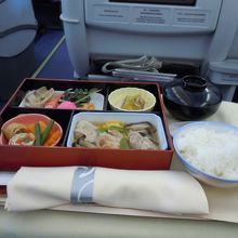 日本発なので和食で