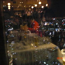 窓越し景色です。素晴らしい夜景に感動！