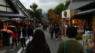 湯布院の観光メイン通り