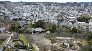 お城を中心とした公園