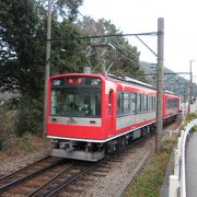箱根登山鉄道の終点、強羅駅の一つ手前の駅