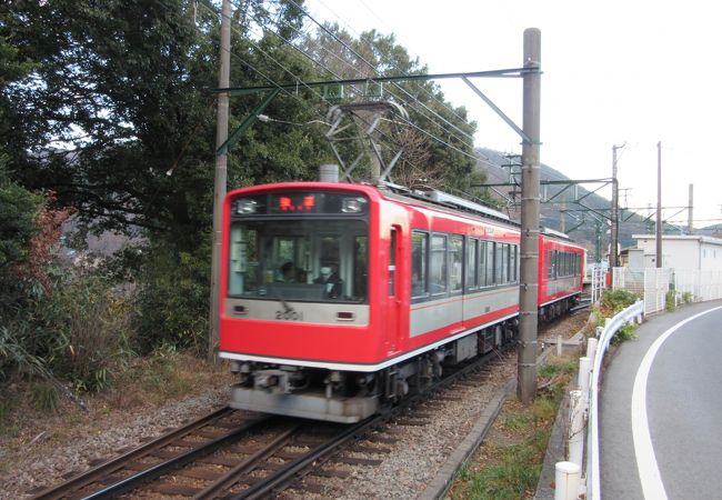 箱根登山鉄道の終点、強羅駅の一つ手前の駅