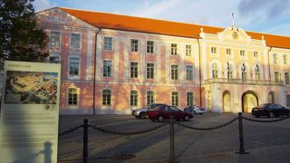 旧市内の西の小高い丘の上の建物