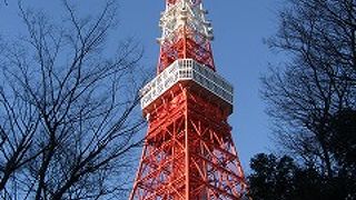 都心の東京タワーの足元にある素敵な公園