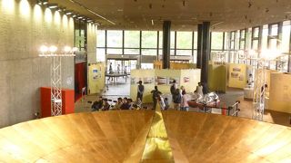 当時の活気が伝わる展示物