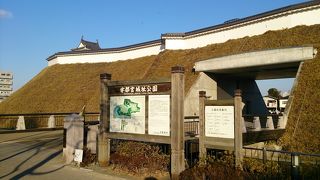 きれいに整備された城址公園