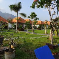 庭が手入れがいきとどいていて、とても奇麗です。散歩が気持ちい