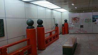 地下にも橋の展示が