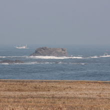 君ヶ浜海岸の風景