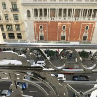 グランヴィア通りに面した部屋でした