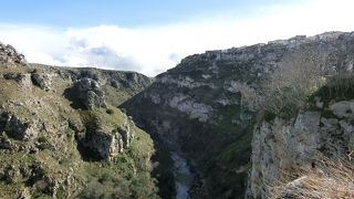 渓谷になっています