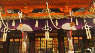 本殿は神様がいらっしゃる場所。