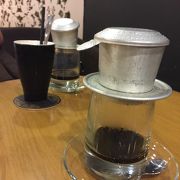 ベトナム有名コーヒーブランドのカフェ