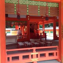 住吉通りにある住吉神社