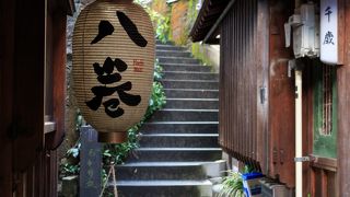 小説にも出てくる独特の雰囲気のスポット