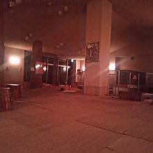 蒙古火釜。熱せられた石がトロッコで運ばれ部屋はあったかいです