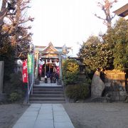 隅田川七福神のひとつ、寿老神を祀った神社