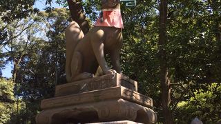 カギをくわえていました