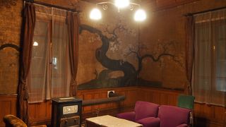 山県有朋の別荘です。会議室がよかった