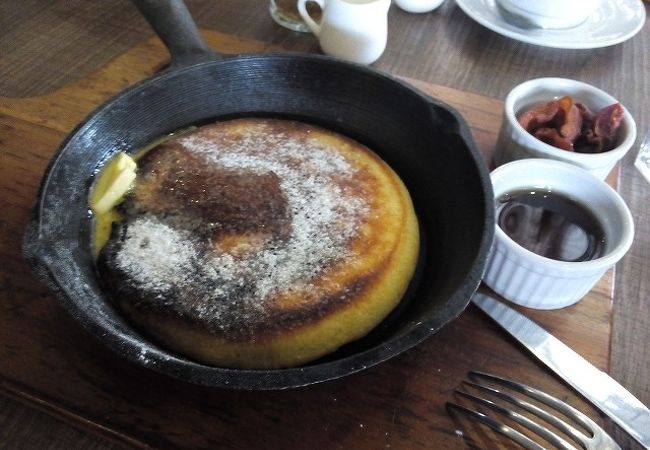 ホットケーキが美味しかったです