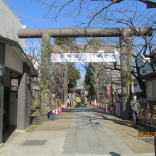 香取神社参道