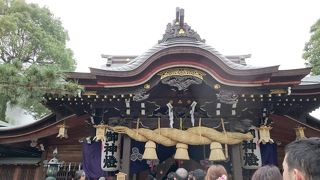 初詣に行きました。