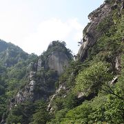 昇仙峡の頂き