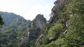 昇仙峡の頂き