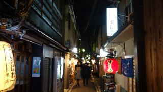 ザ京都の夜の雰囲気